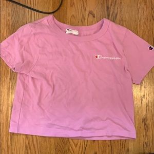 Champion crop T-shirt